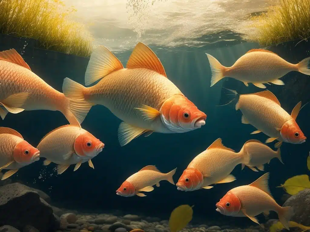 Natural Spawning of Carps