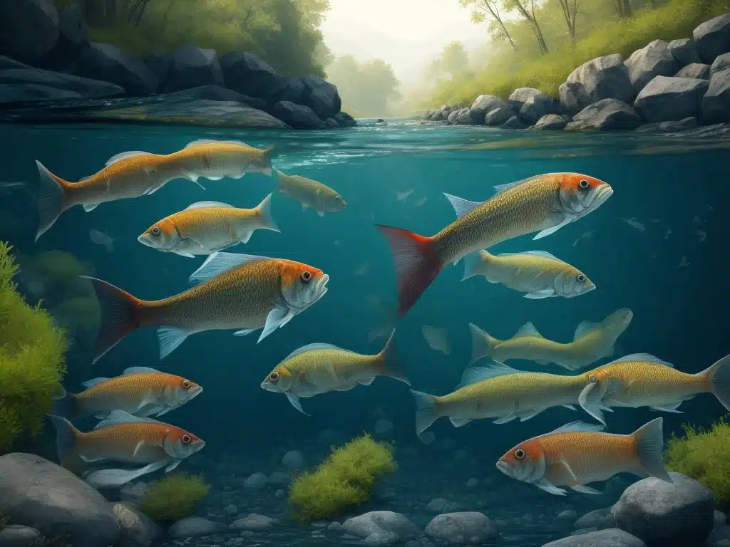 Natural Spawning of Carps