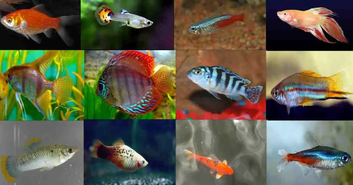Freshwater and Marine ornamental fishes